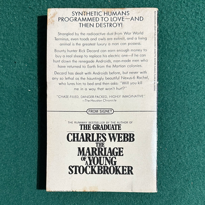 Vintage Sci-Fi Paperback: Philip K Dick - Do Androids Dream of Electric Sheep? THIRD PRINTING