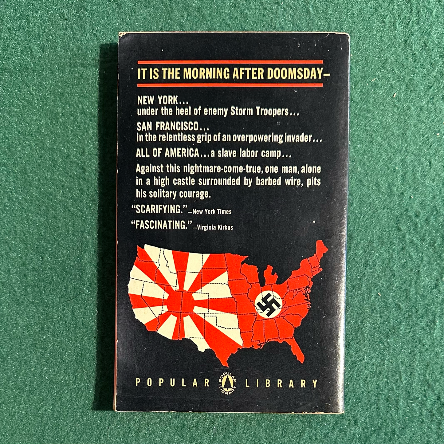 Vintage Sci-Fi Paperback: Philip K Dick - The Man in the High Castle FIRST PRINTING