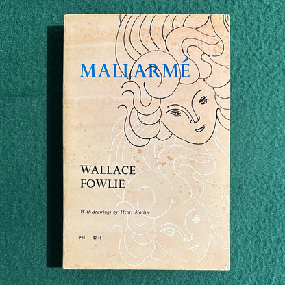 Vintage Non-Fiction Paperback: Wallace Fowlie - Mallarme THIRD PRINT