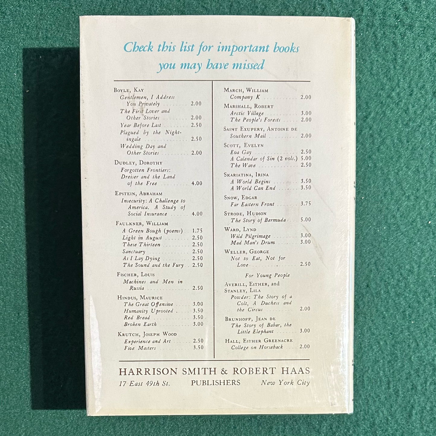 Vintage Fiction Hardback: Isak Dinesen - Seven Gothic Tales BOMC