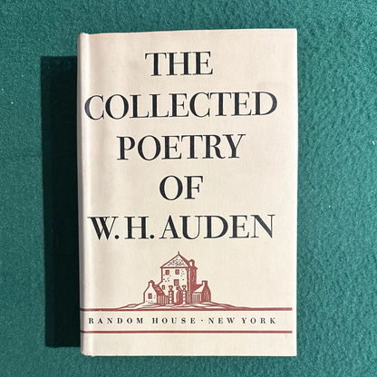 Vintage Poetry Hardback: The Collected Poetry of W H Auden