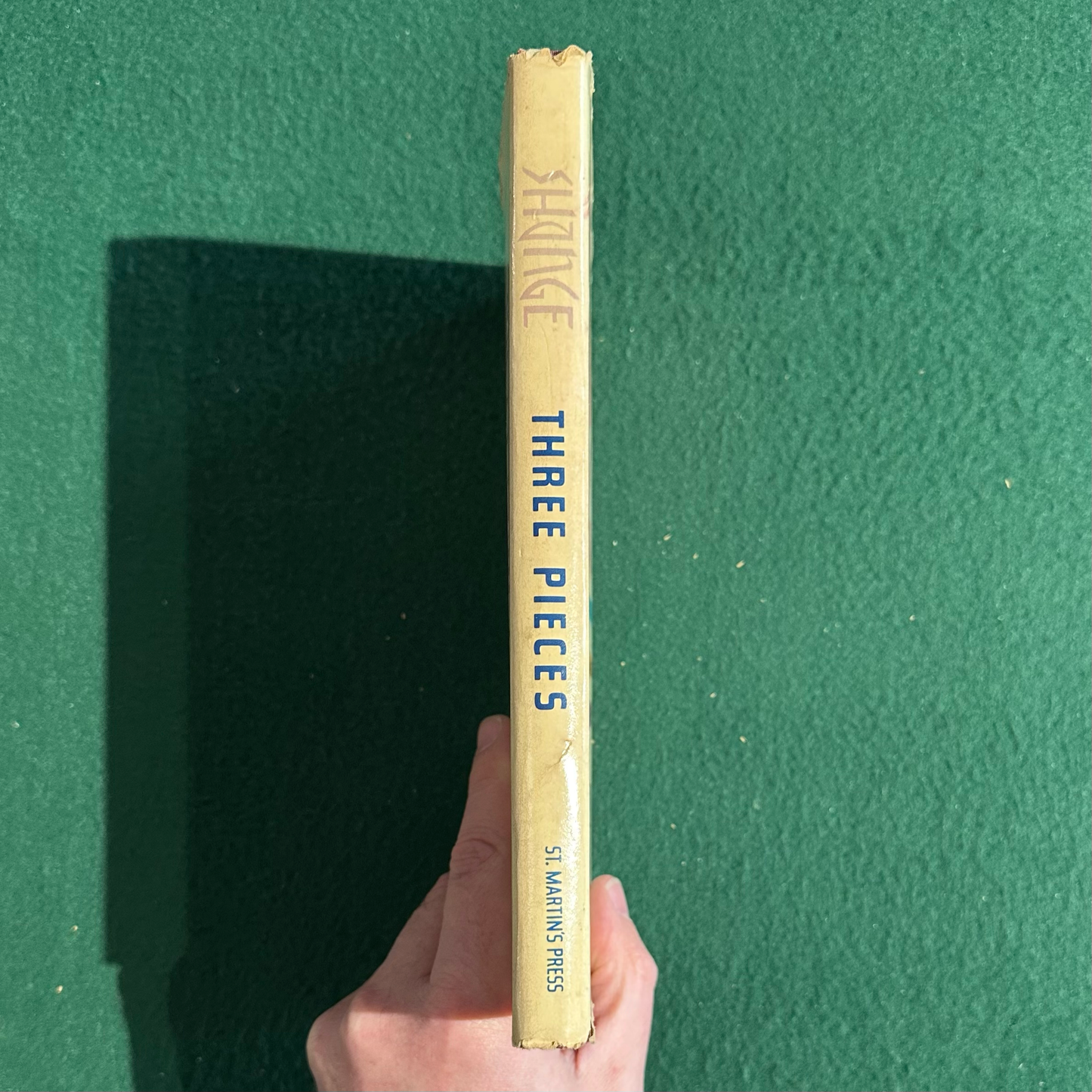 Vintage Poetry Hardback: Ntozake Shange - Three Pieces FIRST EDITION