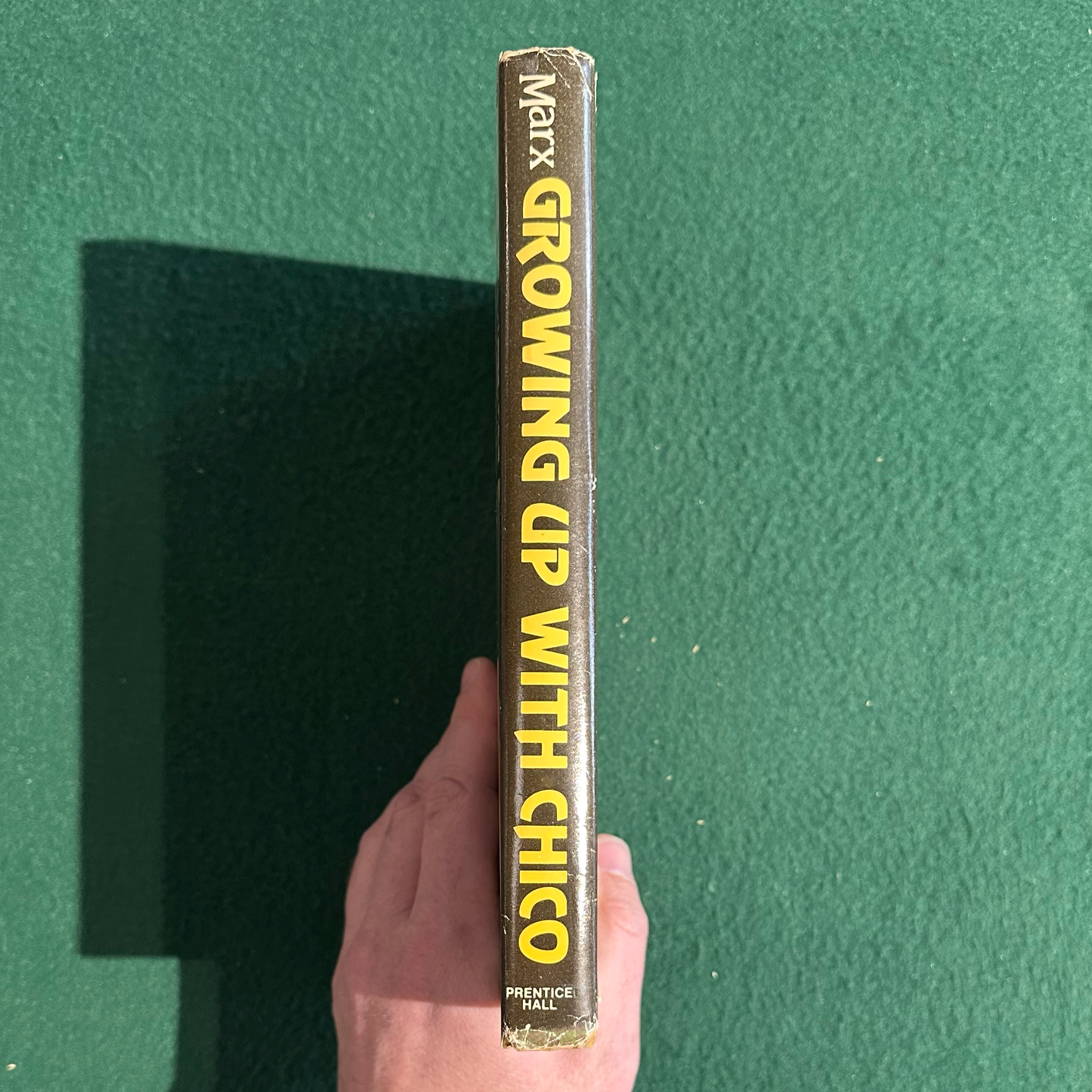 Vintage Non-Fiction Hardback: Maxine Marx - Growing Up With Chico FIRST EDITION