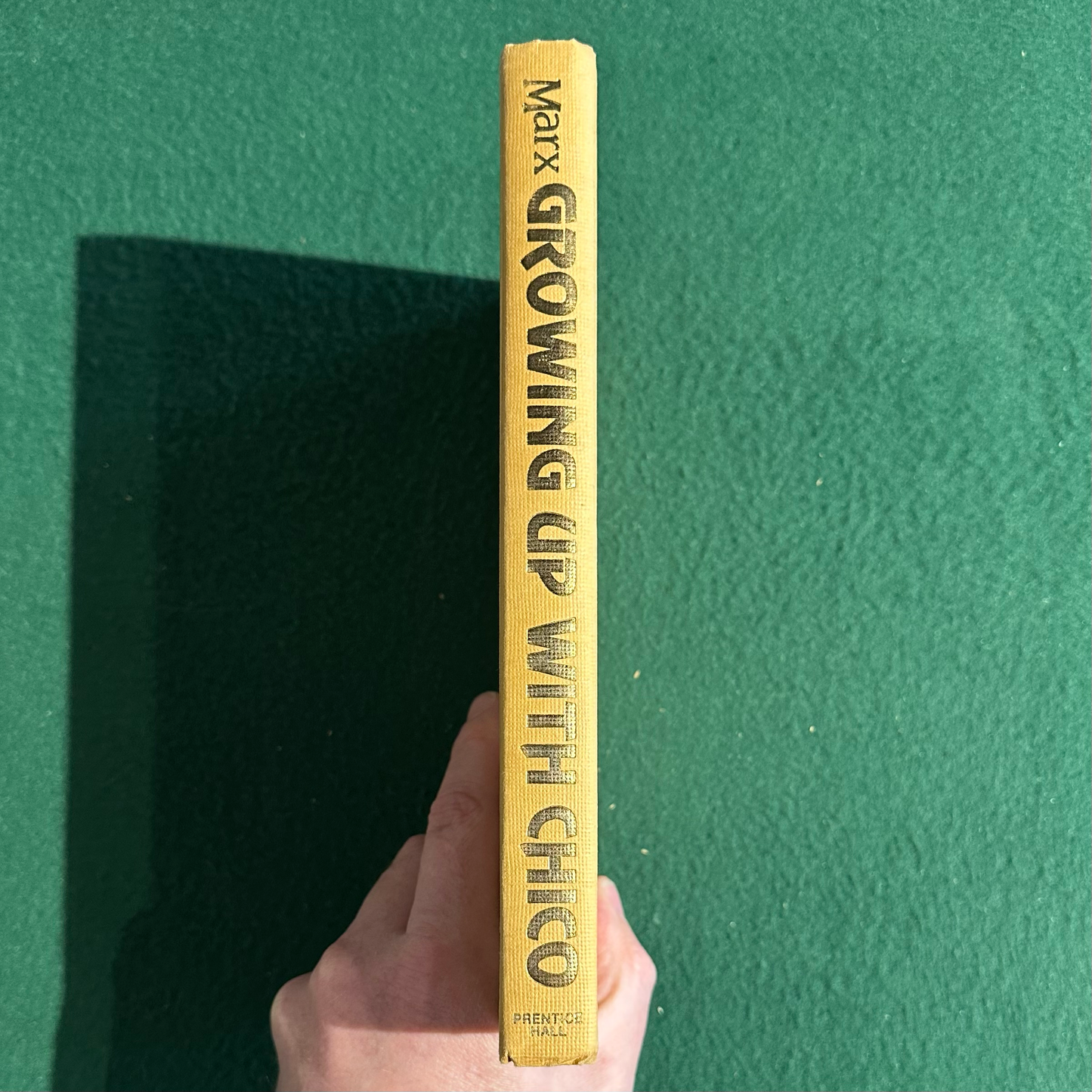 Vintage Non-Fiction Hardback: Maxine Marx - Growing Up With Chico FIRST EDITION