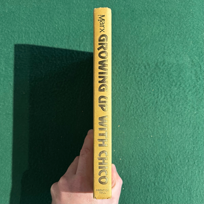 Vintage Non-Fiction Hardback: Maxine Marx - Growing Up With Chico FIRST EDITION