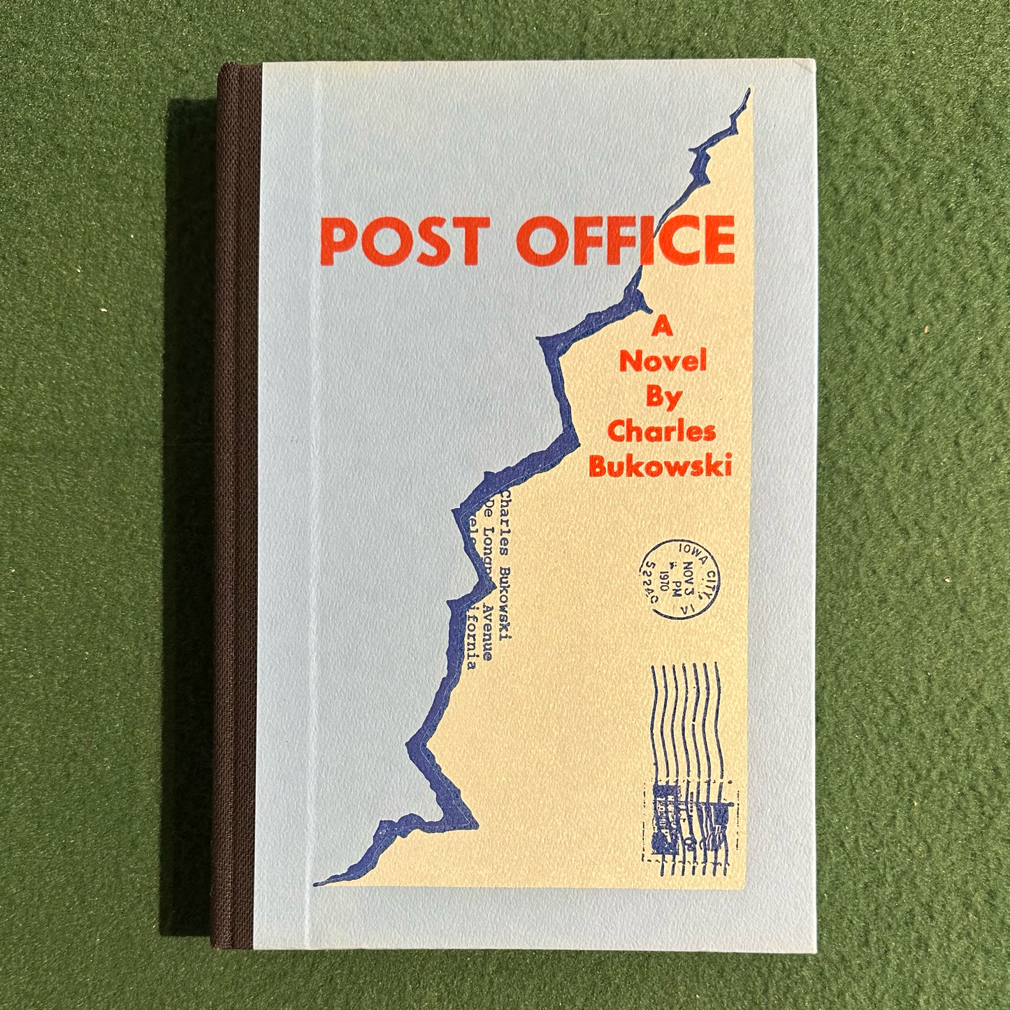Vintage Fiction Hardback: Charles Bukowski - Post Office, Thirty-Second Printing
