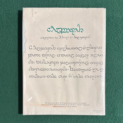 Vintage Fantasy Hardback: JRR Tolkien and Donald Swann - The Road Goes Ever On SECOND EDITION/FIRST PRINT