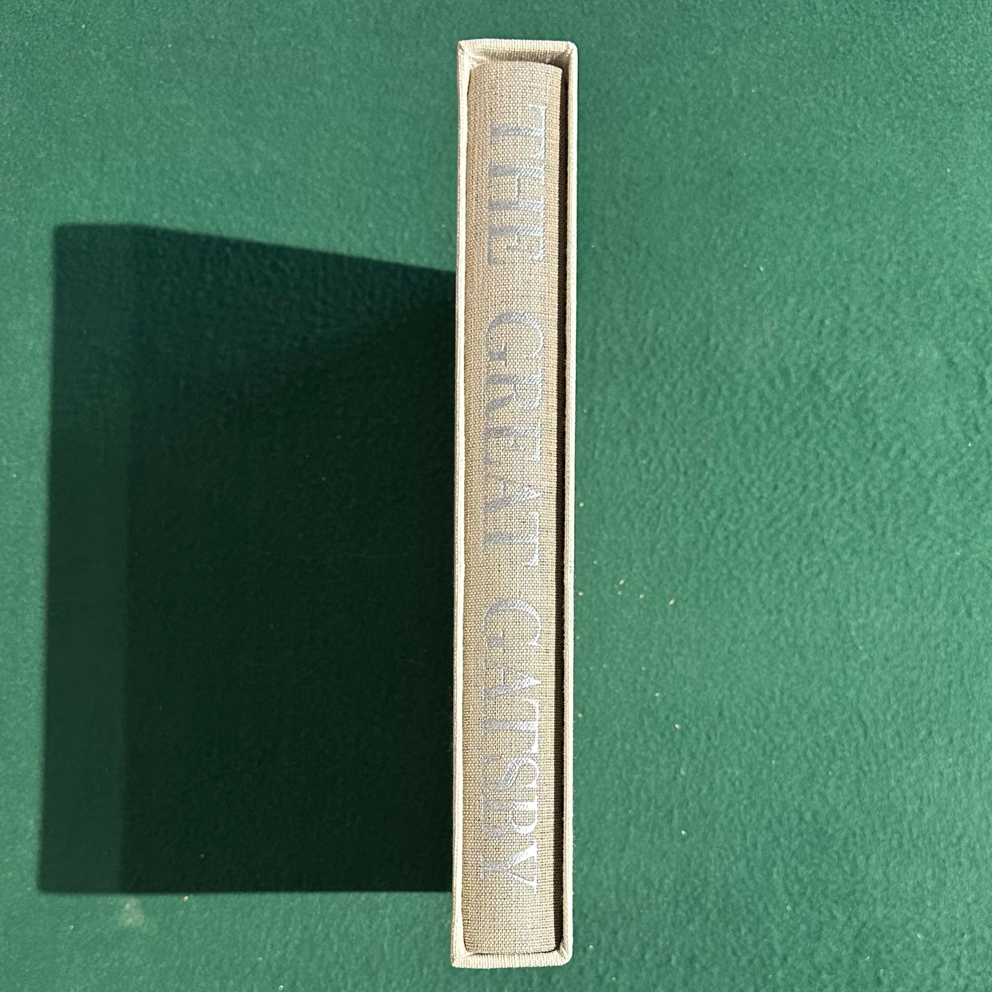 Vintage Fiction Hardback: F Scott Fitzgerald - The Great Gatsby, A Facsimile of the Manuscript NUMBERED EDITION