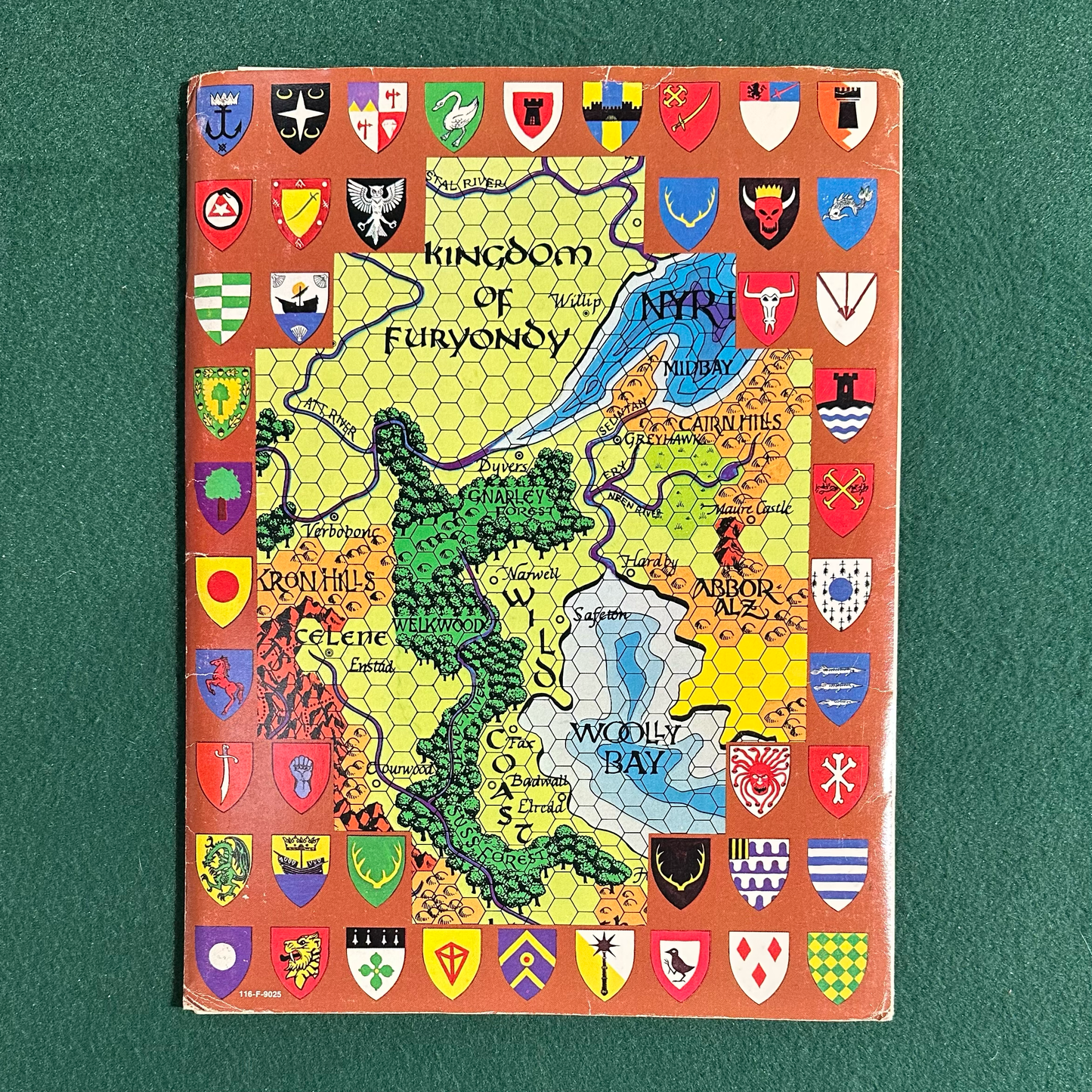 Vintage Advanced Dungeons & Dragons Fantasy Setting: The World of Greyhawk COMPLETE