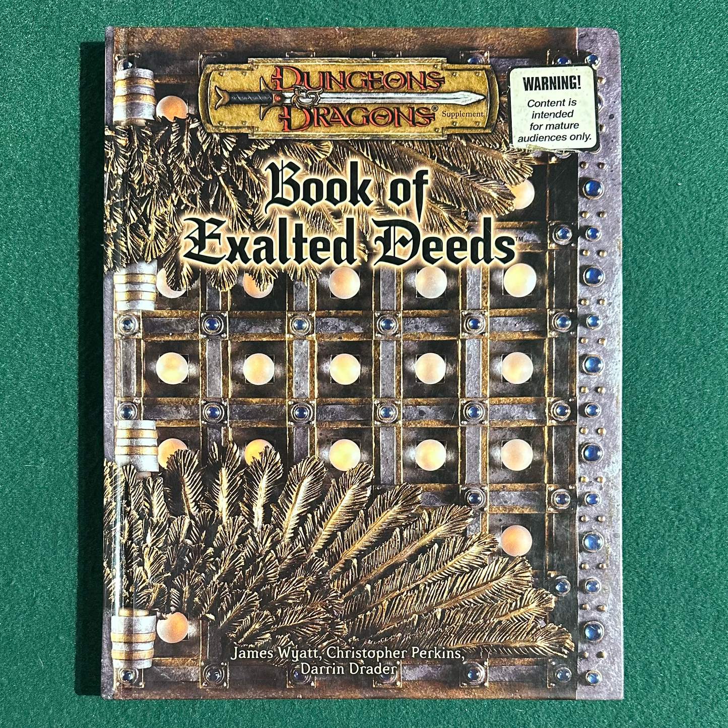 Dungeons & Dragons 3e Supplement: Book of Exalted Deeds SECOND PRINTING