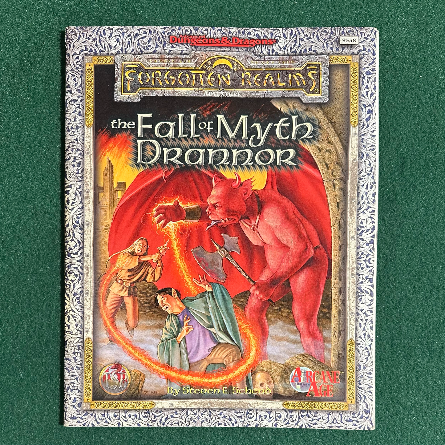Vintage Advanced Dungeons & Dragons Adventure: The Fall of Myth Drannor