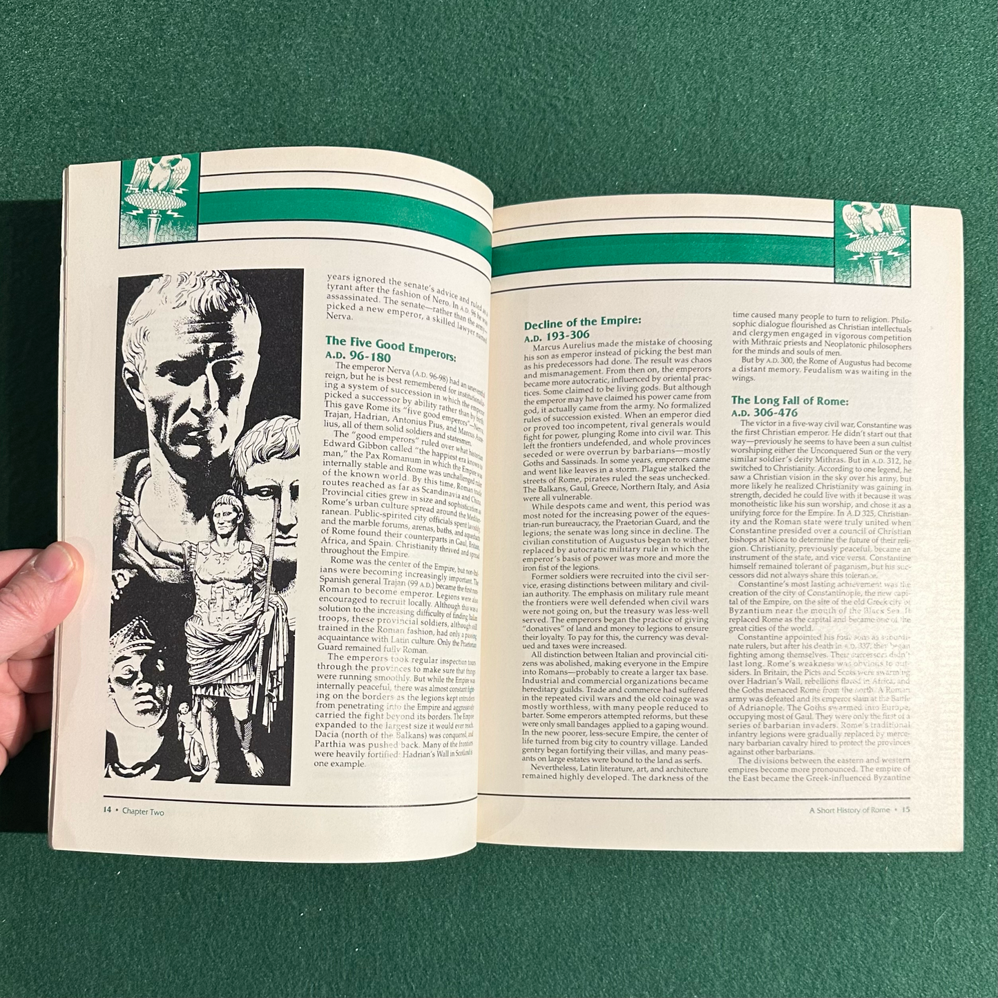 Vintage Dungeons & Dragons 2e Supplement: The Glory of Rome w/Map