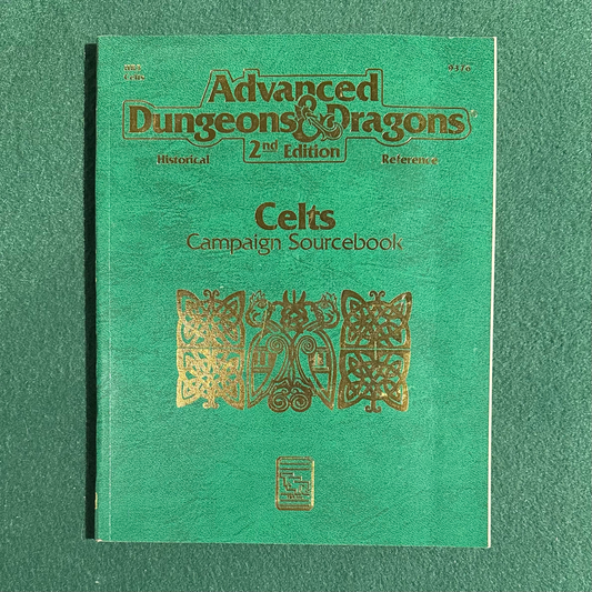 Vintage Dungeons & Dragons 2e Supplement: The Celts w/Map
