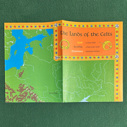 Vintage Dungeons & Dragons 2e Supplement: The Celts w/Map