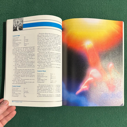 Vintage Advanced Dungeons & Dragons Supplement: The World Complete Psionics Handbook