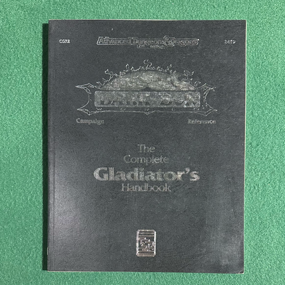 Vintage Advanced Dungeons & Dragons 2e Supplement: The Complete Gladiators Handbook