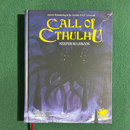 TTRPG Rulebook Hardback: Call of Cthulhu Keeper Rulebook 7th Edition
