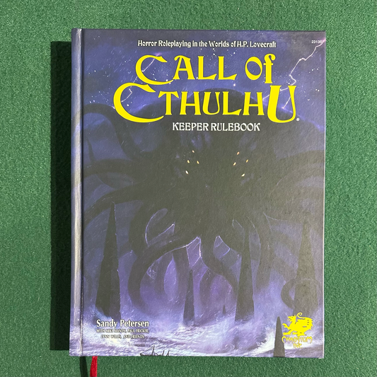 TTRPG Rulebook Hardback: Call of Cthulhu Keeper Rulebook 7th Edition