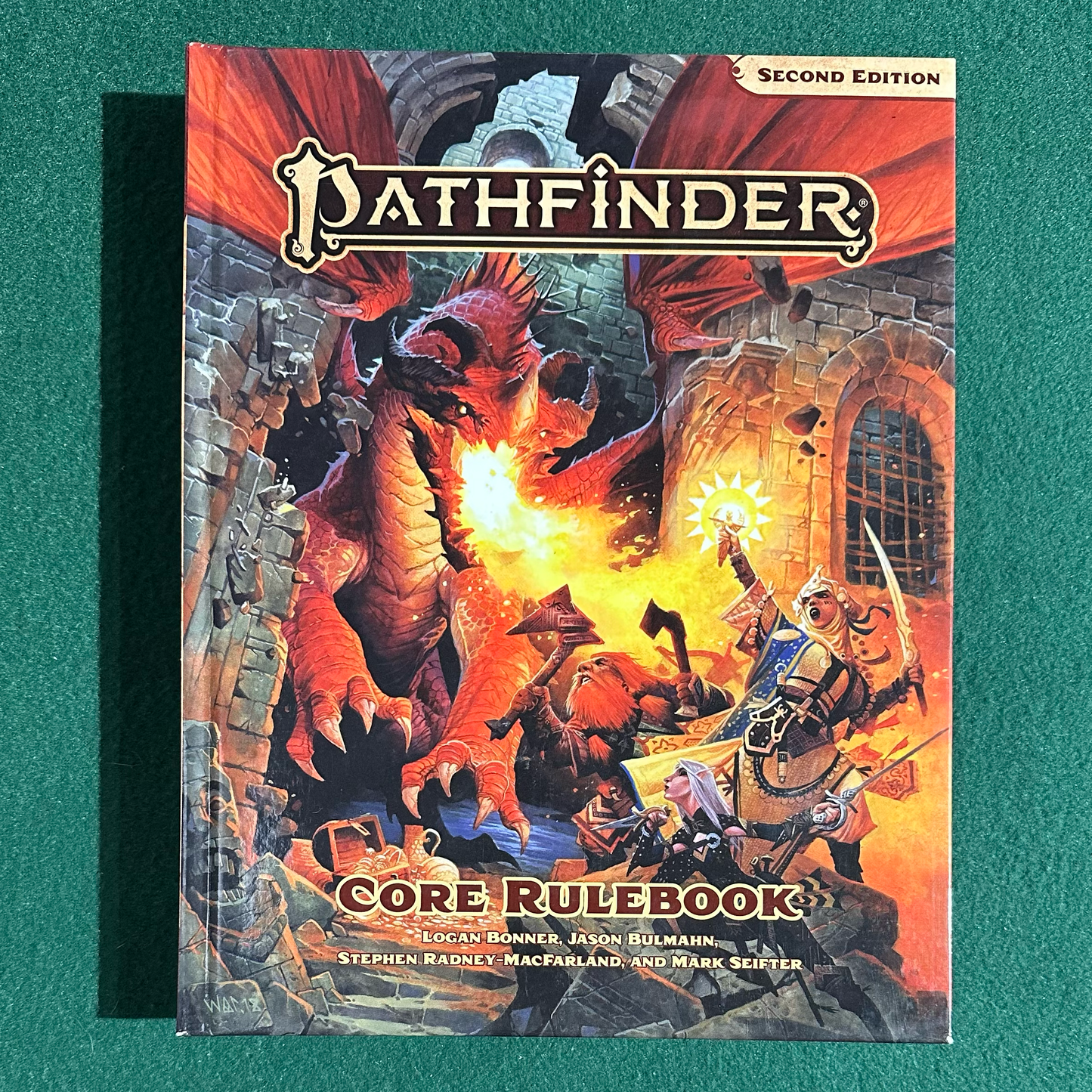 TTRPG Rulebook Hardback: Pathfinder 2nd Edition Core Rulebook