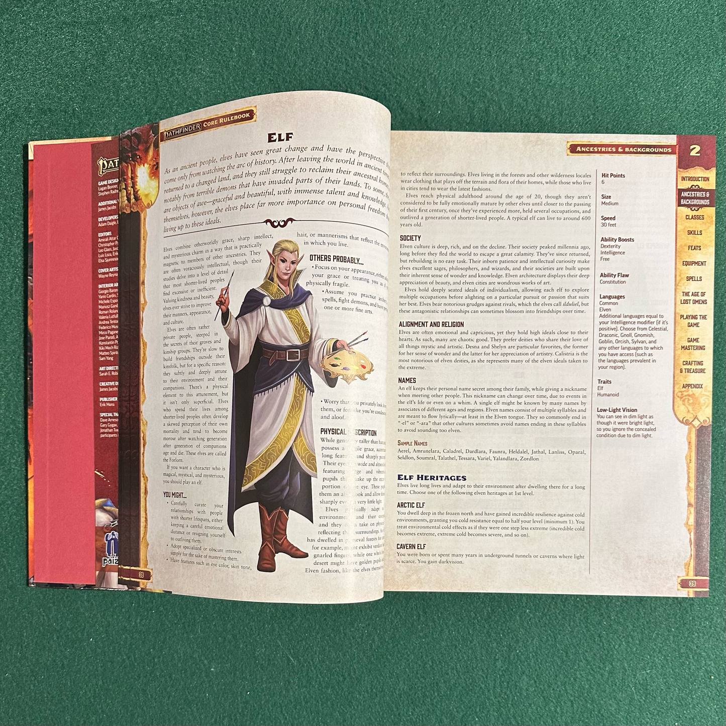 TTRPG Rulebook Hardback: Pathfinder 2nd Edition Core Rulebook