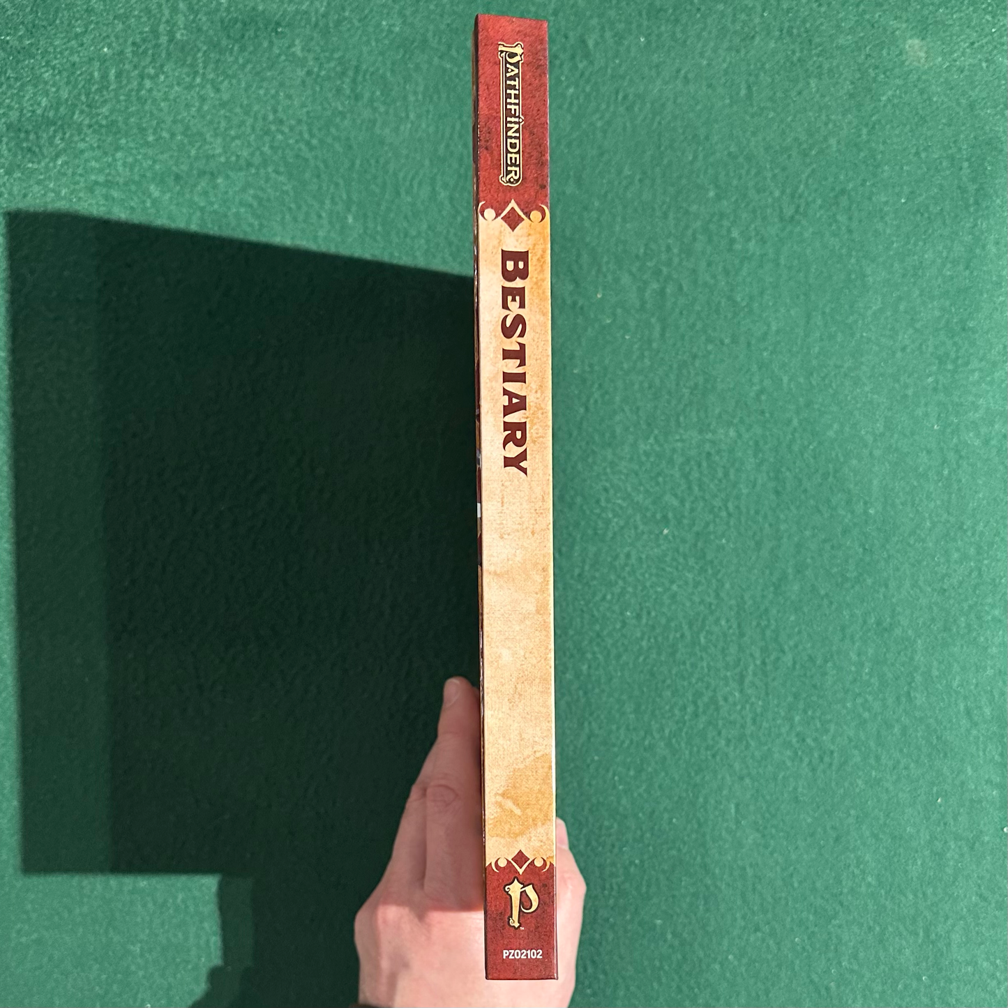 TTRPG Accessory Hardback: Pathfinder 2nd Edition Bestiary