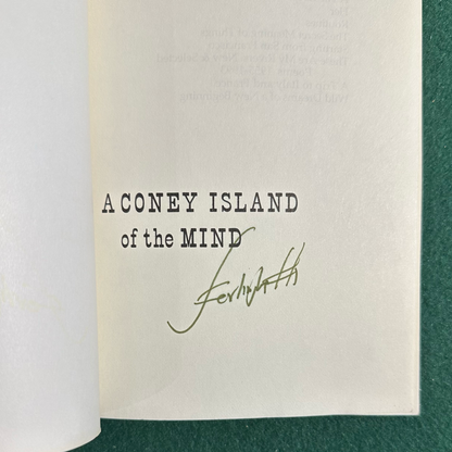 Vintage Poetry Paperback: Lawrence Ferlinghetti - A Coney Island of the Mind SIGNED
