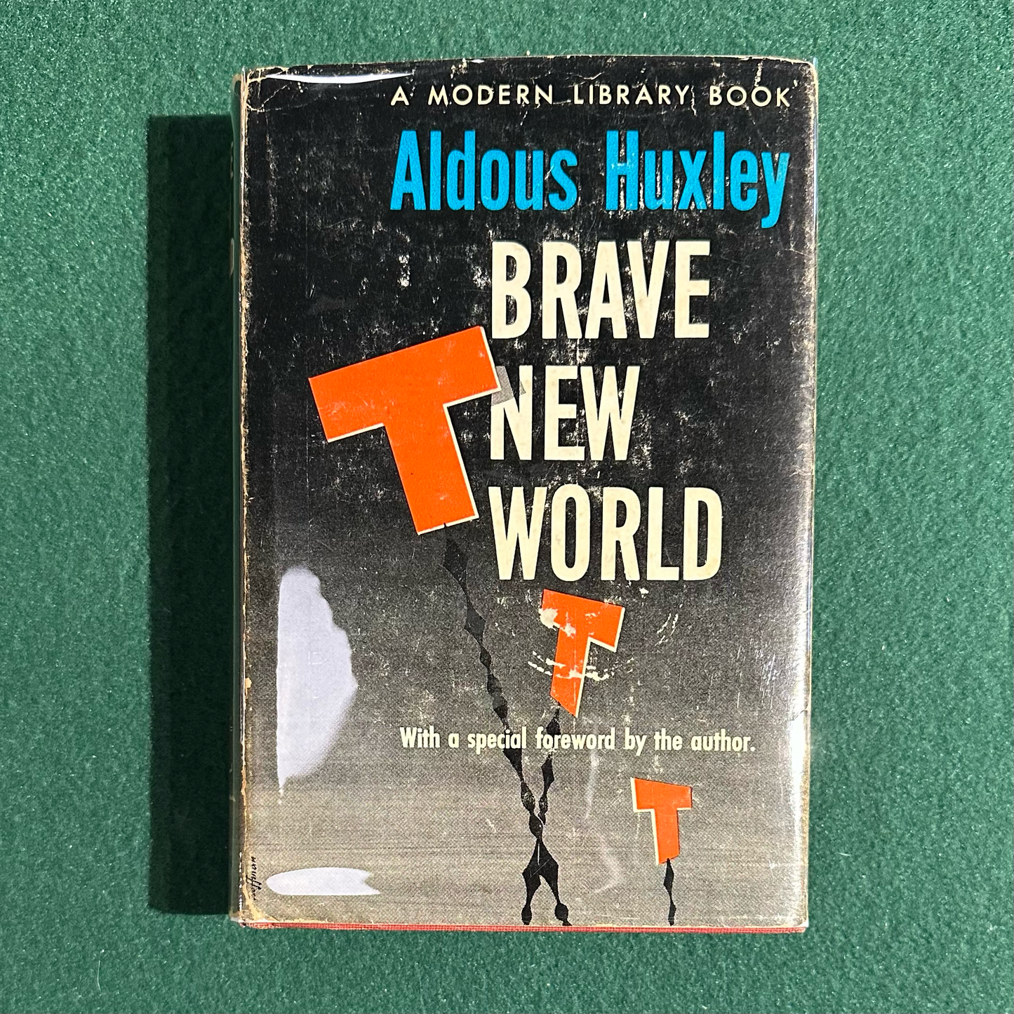 Vintage Fiction Hardback: Aldous Huxley - Brave New World MODERN LIBRARY 1946