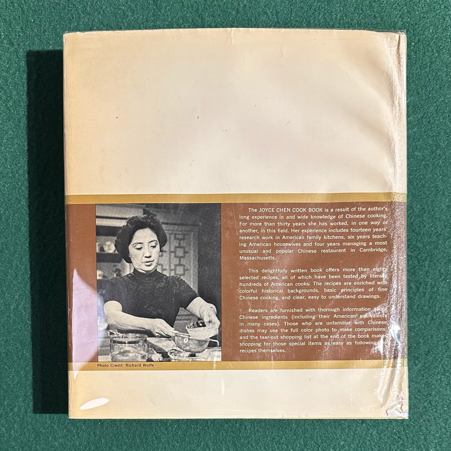 Vintage Cookbook Hardback: Joyce Chen Cook Book FIFTH PRINTING