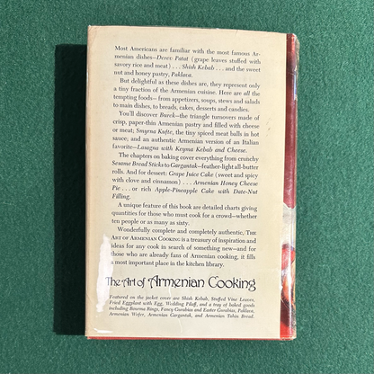 Vintage Cookbook Hardback: Rose Baboian - The Art of Armenian Cooking FIRST EDITION