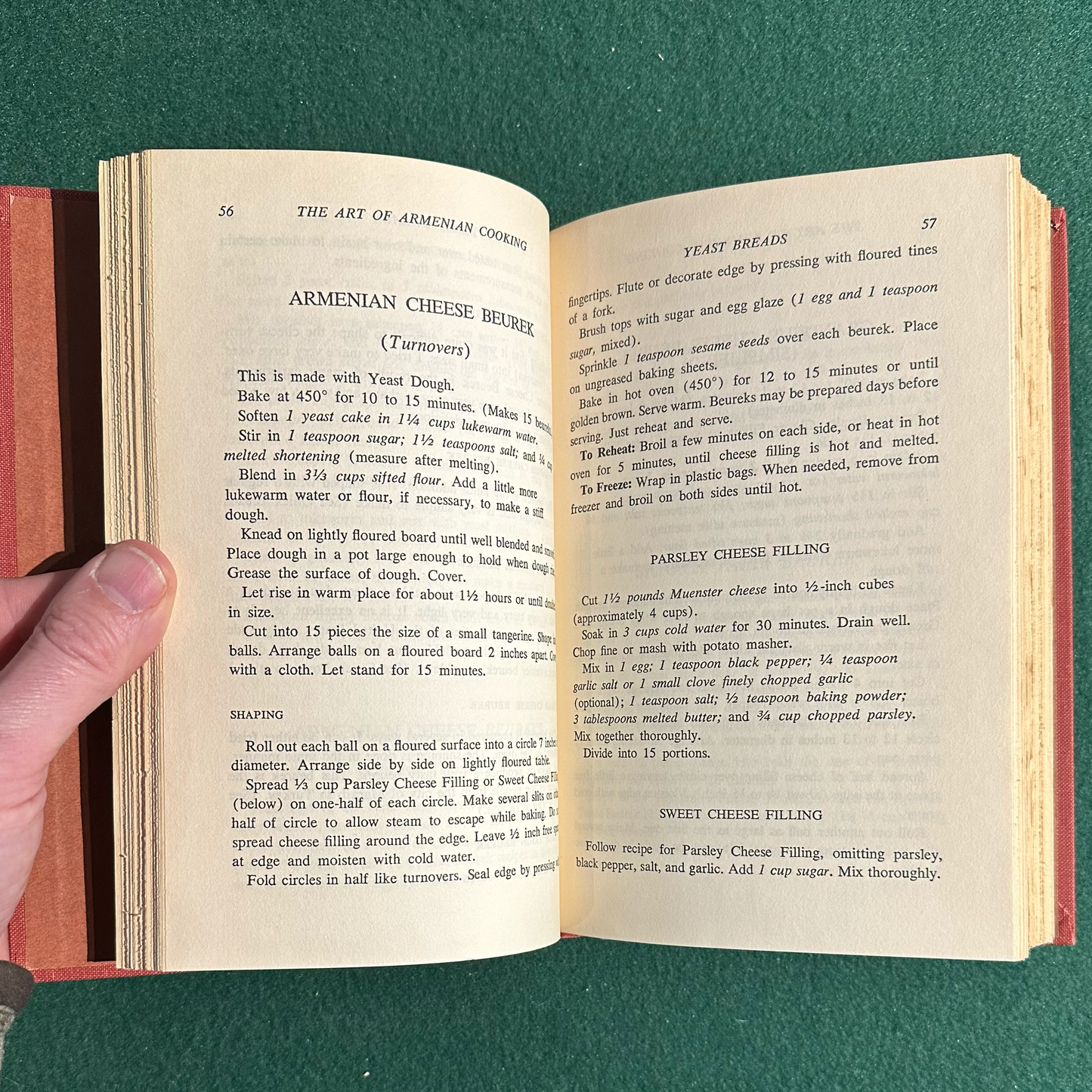 Vintage Cookbook Hardback: Rose Baboian - The Art of Armenian Cooking FIRST EDITION