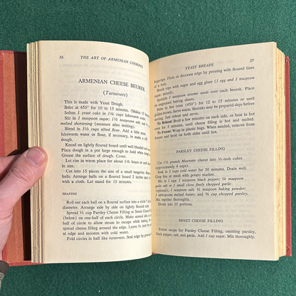 Vintage Cookbook Hardback: Rose Baboian - The Art of Armenian Cooking FIRST EDITION