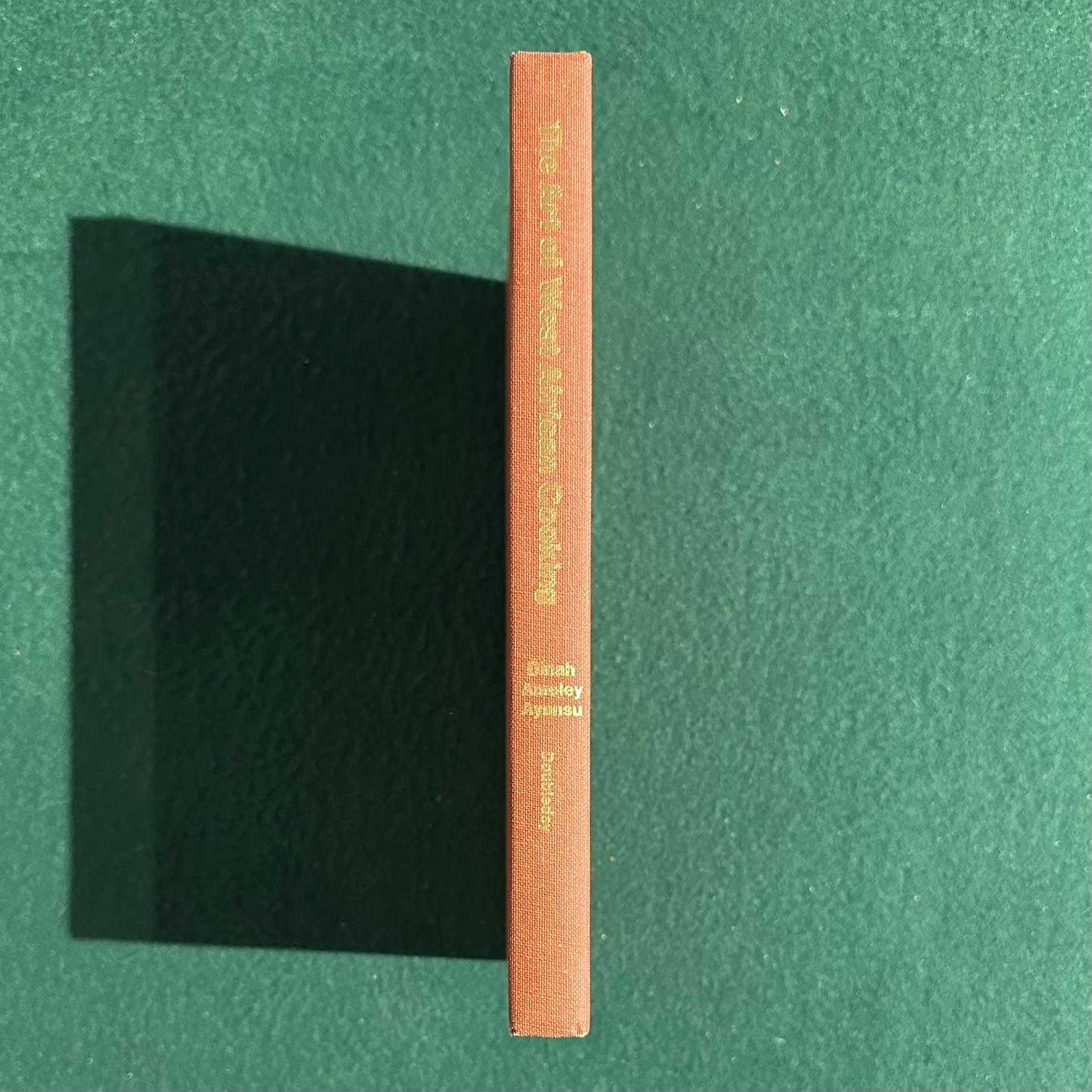 Vintage Cookbook Hardback: Dinah Ameley Ayensu - The Art of West African Cooking FIRST EDITION
