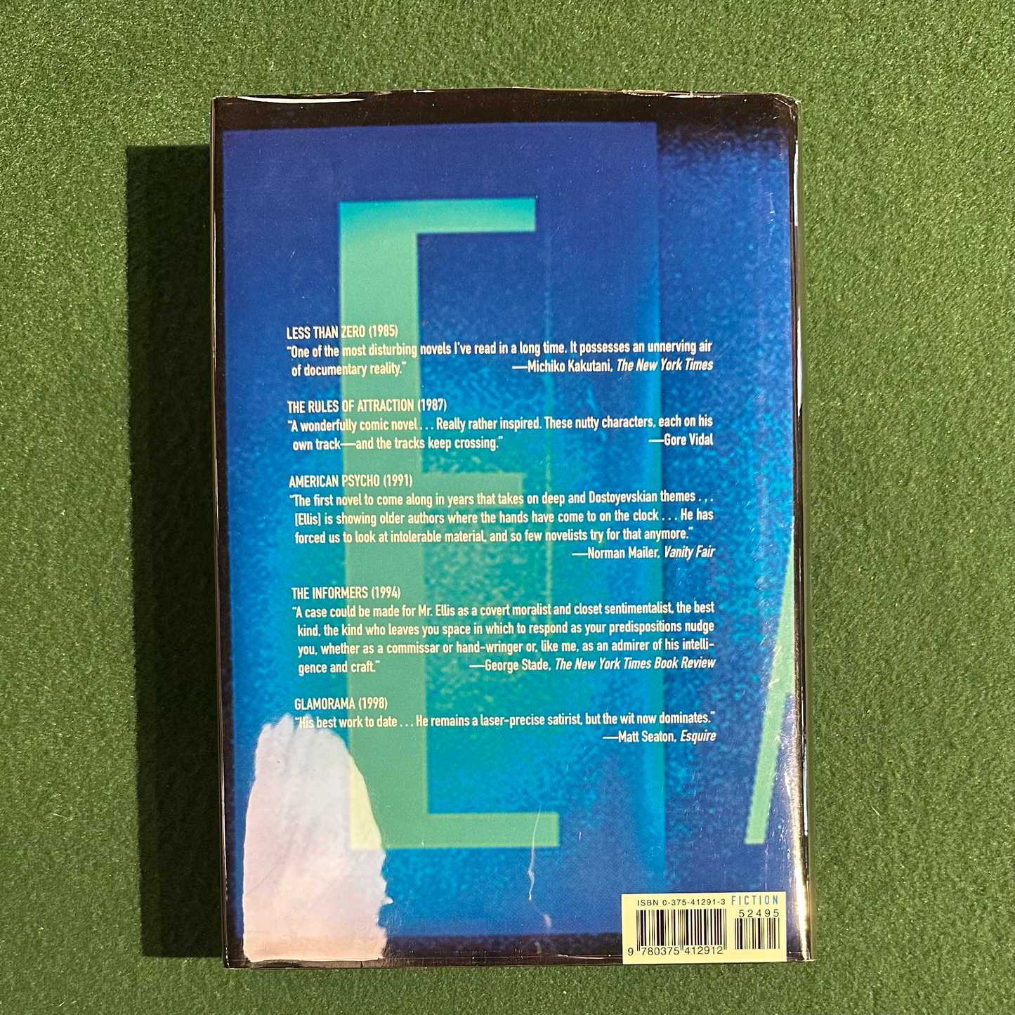 Fiction Hardback: Bret Easton Ellis - Lunar Park FIRST EDITION