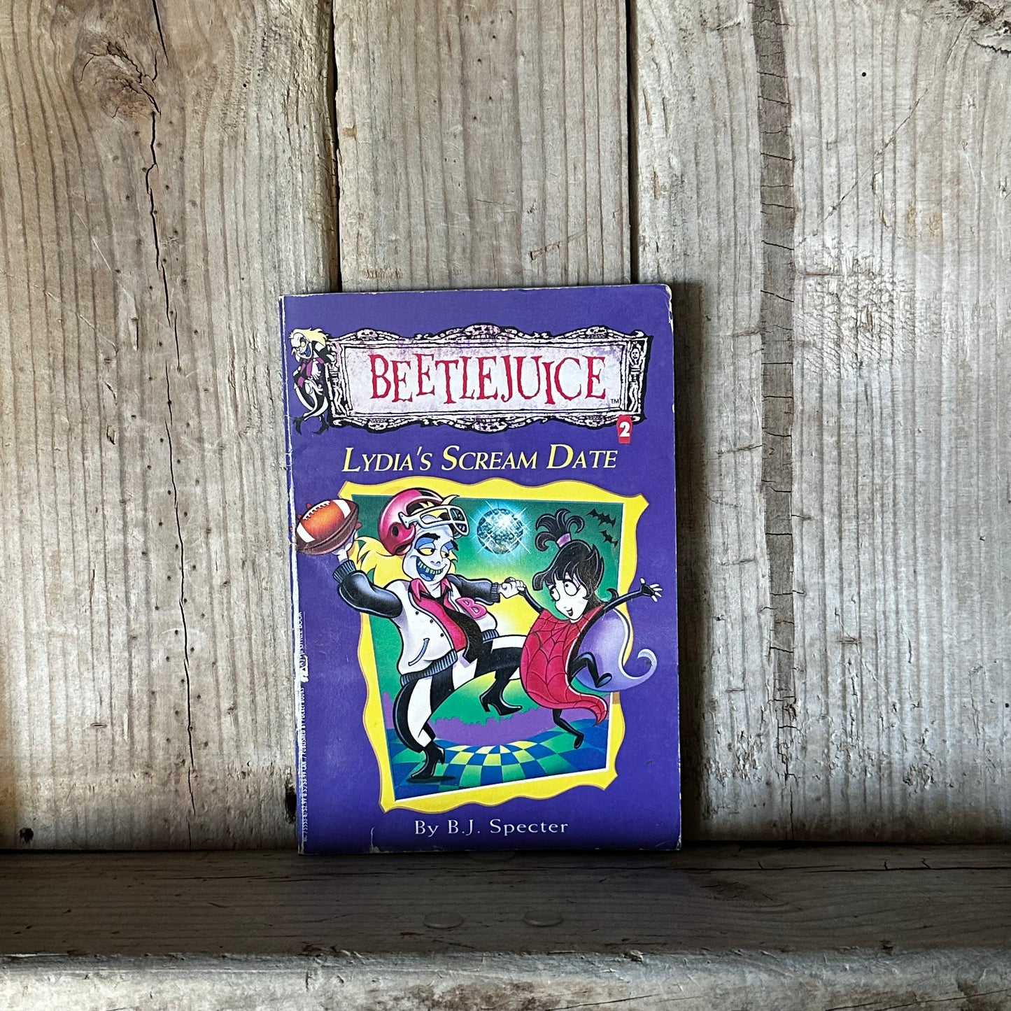 Vintage Fiction Paperback: B J Specter - Beetlejuice, Lydia's Scream Date SECOND PRINTING