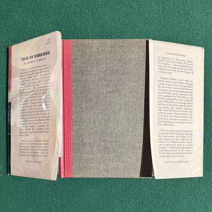 Vintage Fiction Hardback: Charles Gorham - Trial by Darkness FIRST EDITION