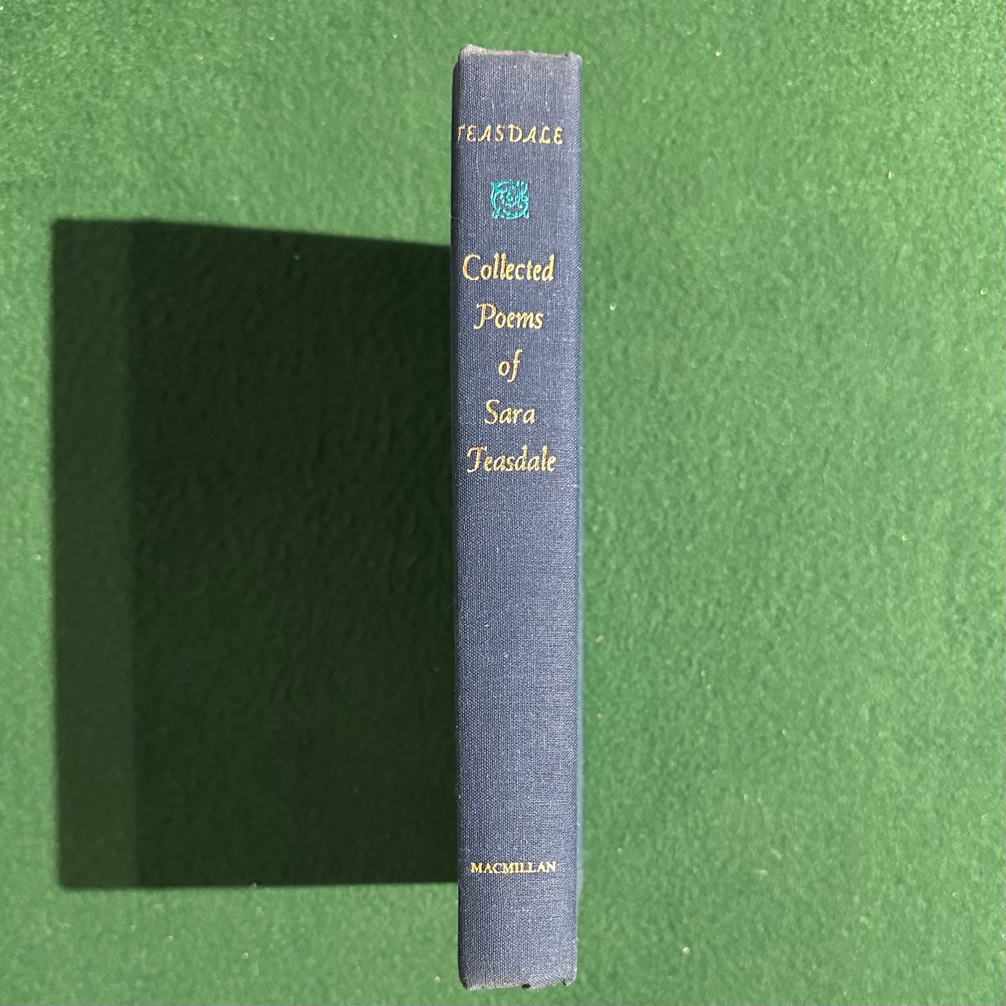 Vintage Poetry Hardback: The Collected Poems of Sara Teasdale THIRD PRINTING