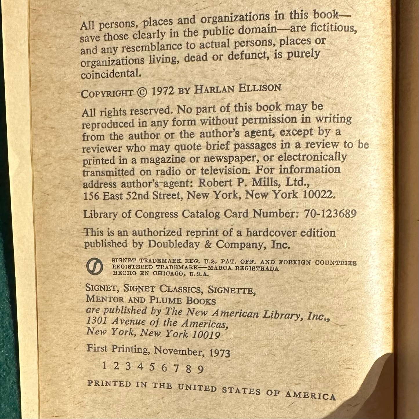 Vintage Sci-Fi Paperback: Again, Dangerous Visions 1 & 2, Edited by Harlan Ellison FIRST PRINTINGS
