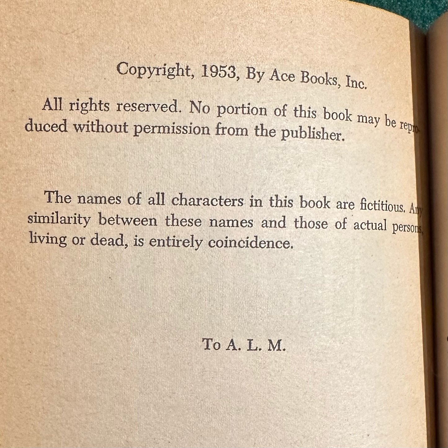 Vintage Fiction Paperback: William Burroughs - Junkie FIRST PRINTING