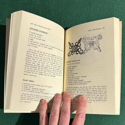 Vintage Cookbook Paperback: Ellen Gibson Wilson - A West African Cookbook FIRST PRINTING