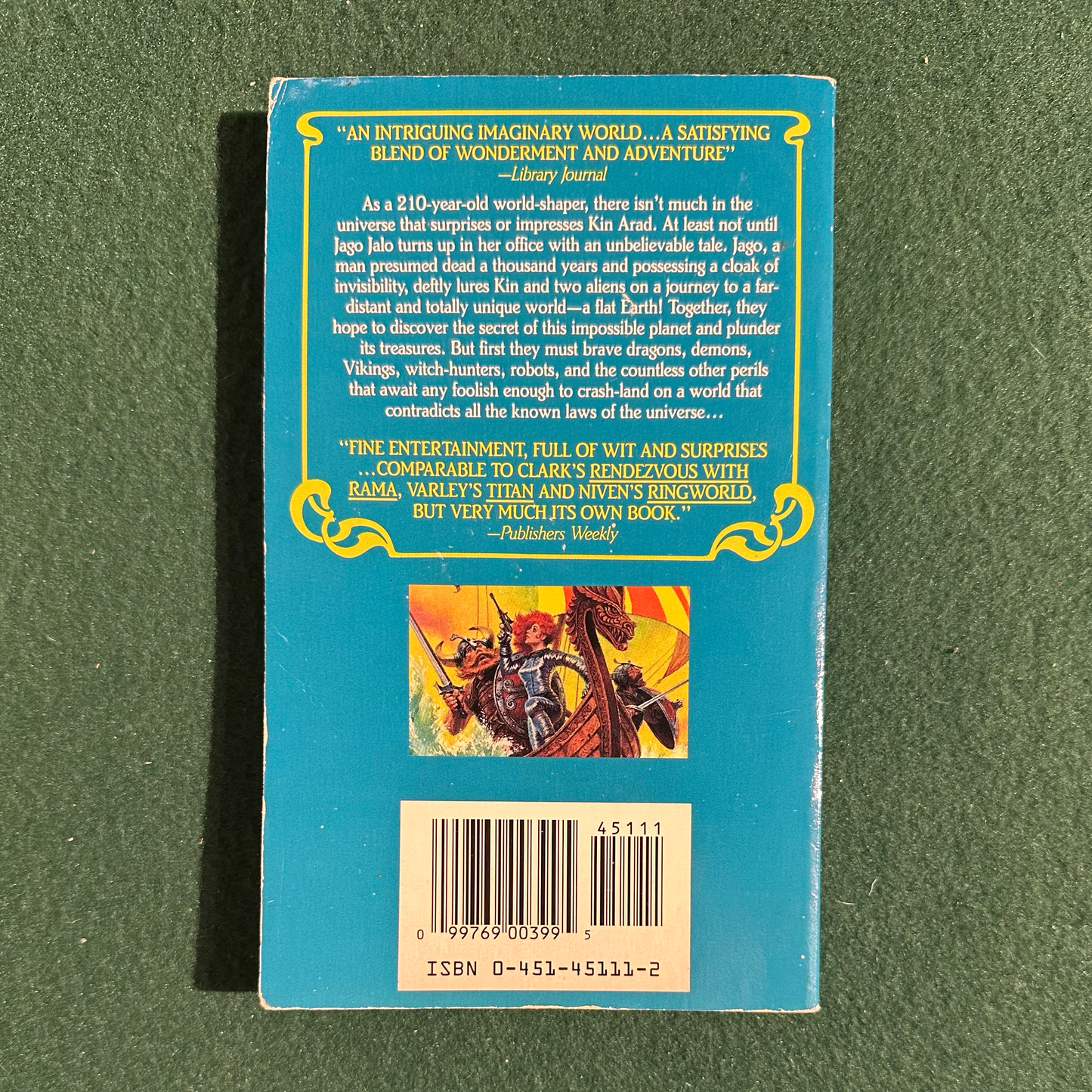 Vintage Fantasy Paperback: Terry Pratchett - Strata THIRD PRINTING