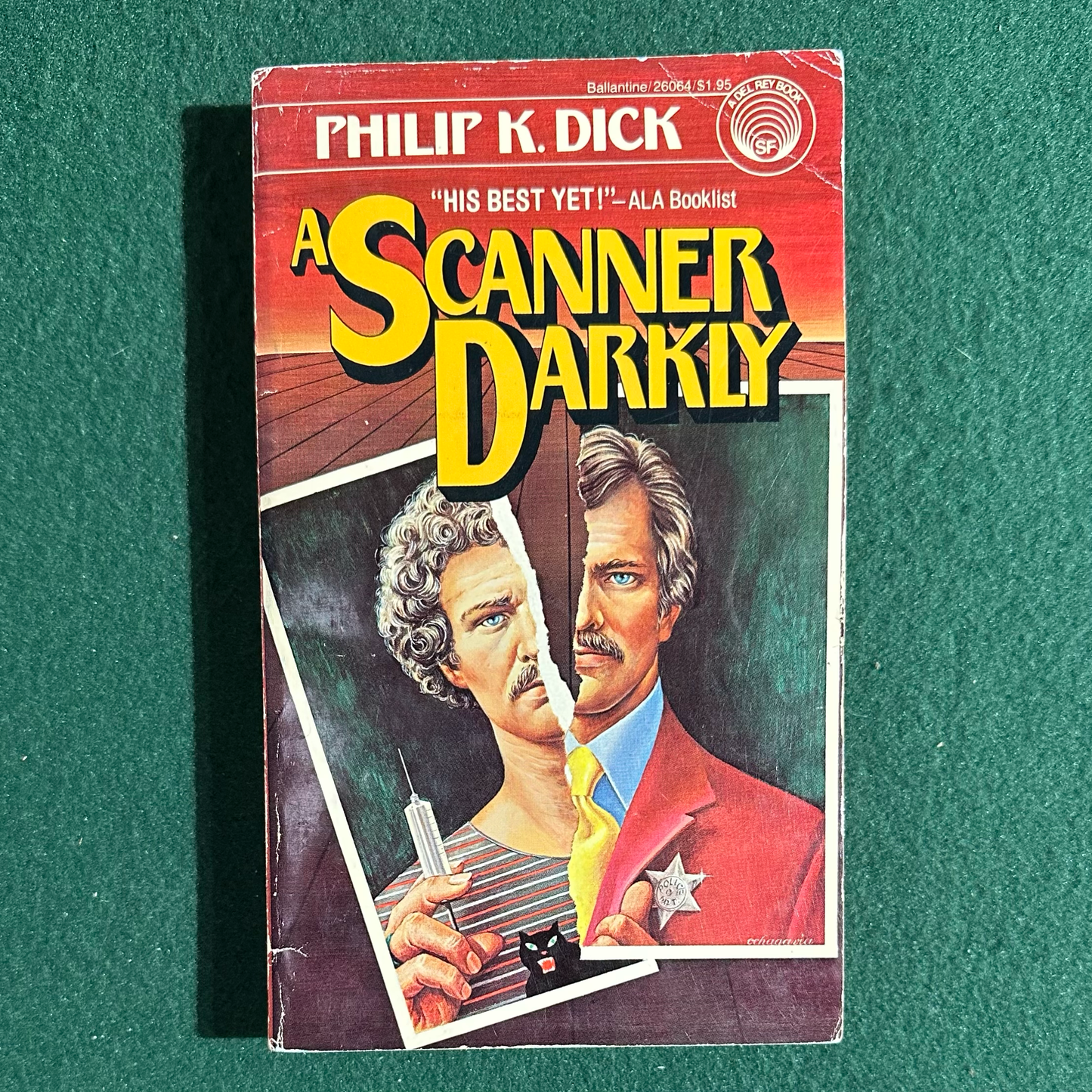 Vintage Sci-Fi Paperback: Philip K Dick - A Scanner Darkly FIRST PRINTING