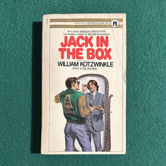 Vintage Fiction Paperback: William Kotzwinkle - Jack in the Box SIGNED FIRST PRINTING