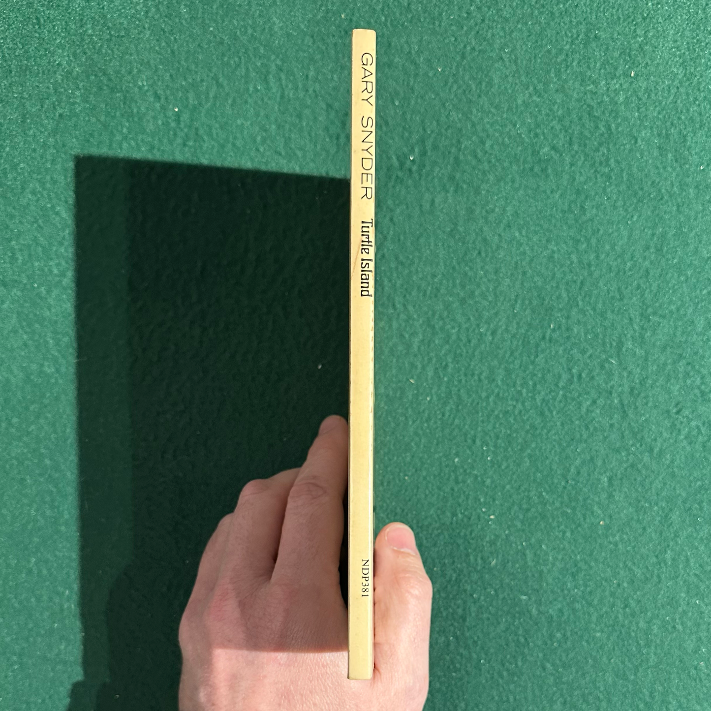 Vintage Poetry Paperback: Gary Snyder - Turtle Island SIGNED SEVENTH PRINTING