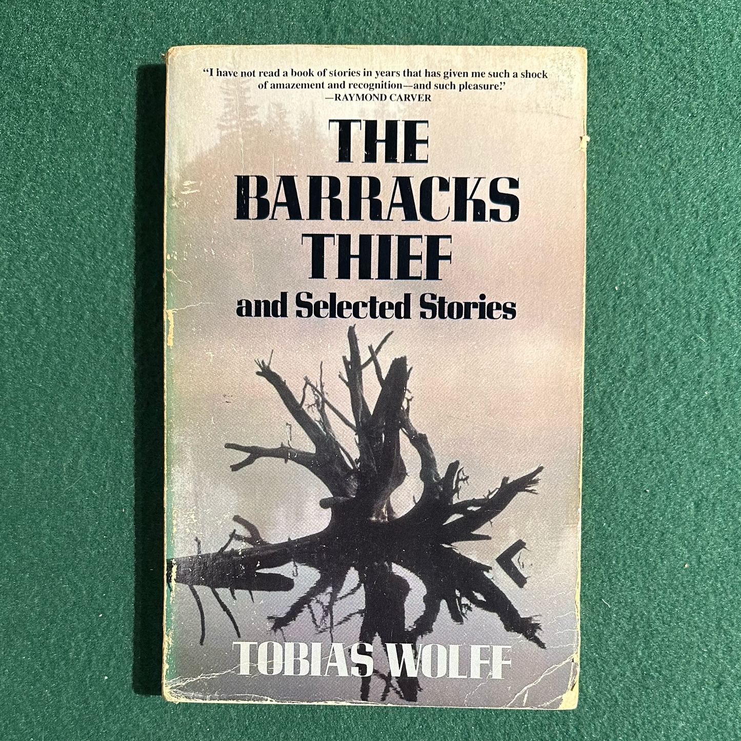 Vintage Fiction Paperback: Tobias Wolff - The Barracks Thief FIRST PRINTING