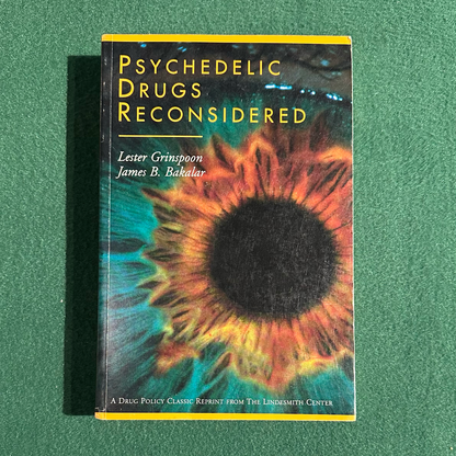 Vintage Non-Fiction Paperback: Lester Grinspoon and James B Bakalar - Psychedelic Drugs Reconsidered SECOND PRINTING