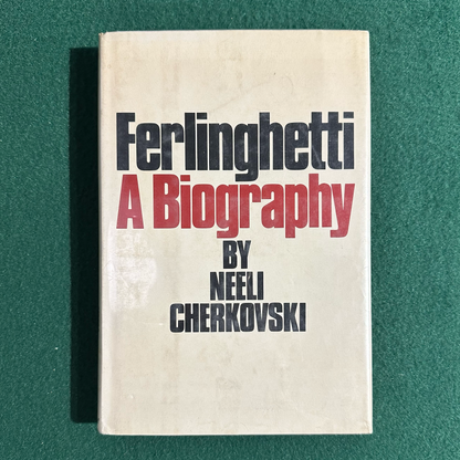 Vintage Non-Fiction Hardback: Neeli Cherkovski - Ferlinghetti: A Biography FIRST EDITION