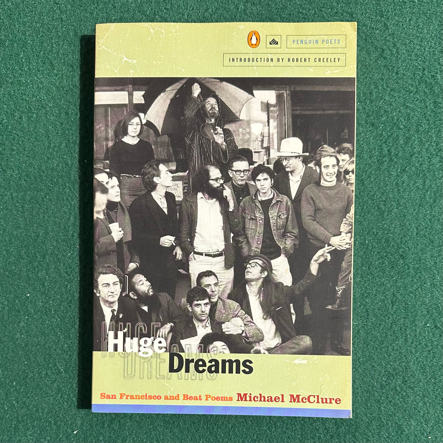 Vintage Poetry Paperback: Michael McClure - Huge Dreams FIRST PRINTING