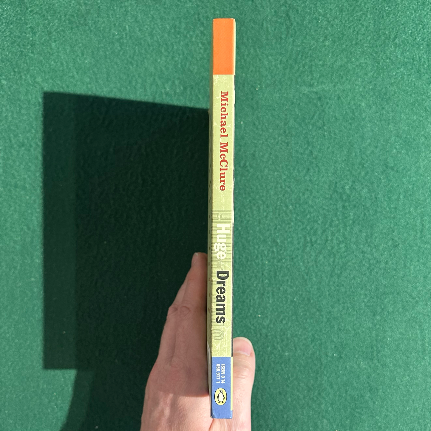 Vintage Poetry Paperback: Michael McClure - Huge Dreams FIRST PRINTING