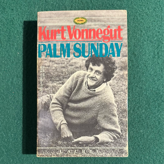 Vintage Fiction Paperback: Kurt Vonnegut - Palm Sunday FIRST PRINTING