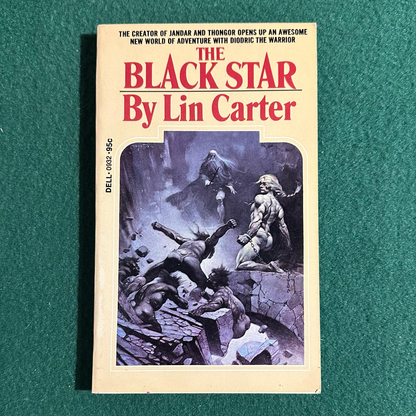 Vintage Fantasy Paperback: Lin Carter - The Black Star FIRST PRINTING